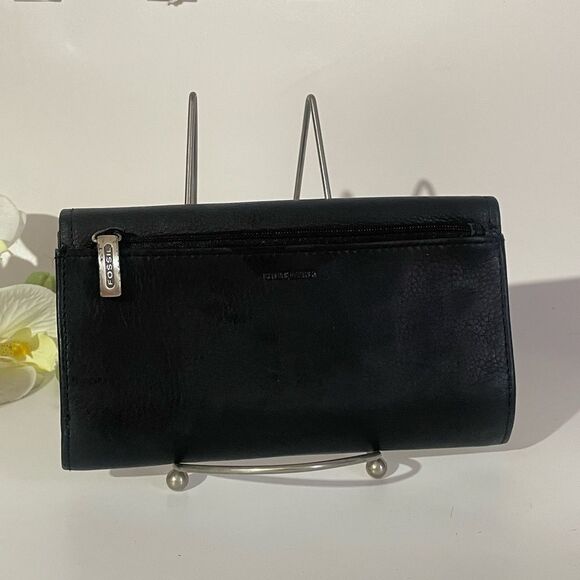 Fossil Black Leather Clutch/Wallet - Picture 6 of 14